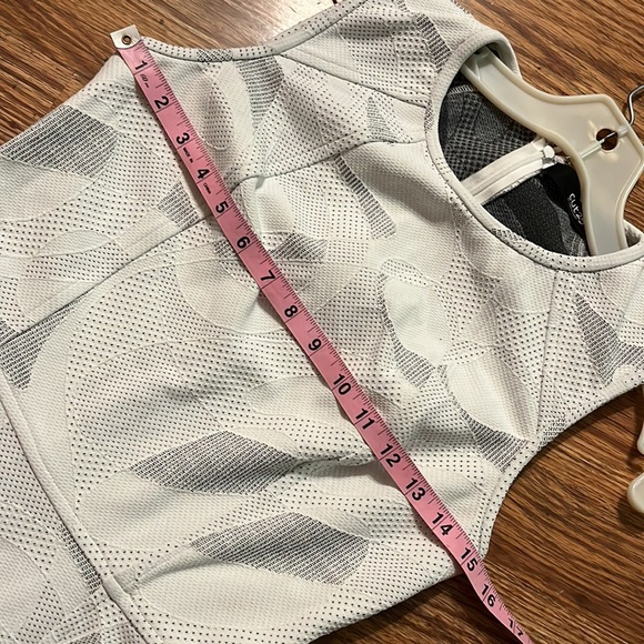 REVOLVE CUT 25 by Yigal Azrouel white/black shadow dot dress - Picture 6 of 8